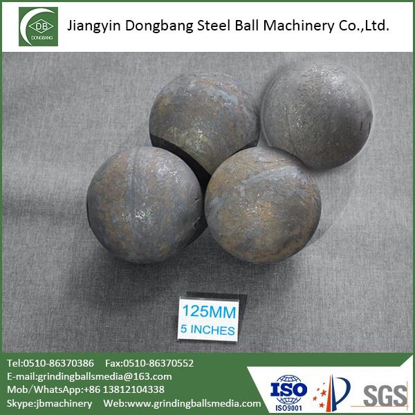 100mm Forged Steel Ball For Iron Ore Mine