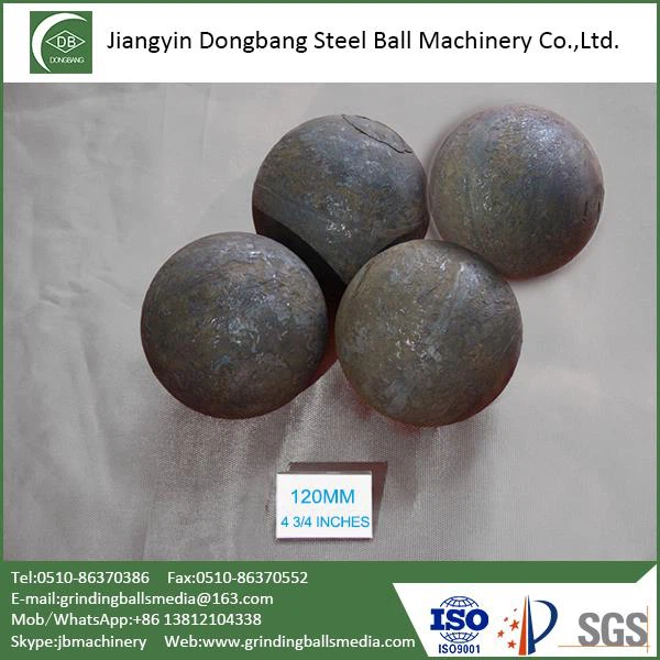 80mm Forged Balls For Gold Ore Mine Mineral Processing