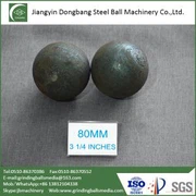 Kula stalowa szlifierska o średnicy 80 mm dla górnictwa