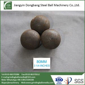 80mm kule stalowe do kopalni rudy srebra