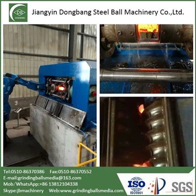 Linia produkcyjna kulek do mielenia stali kutej dla kopalni złota
